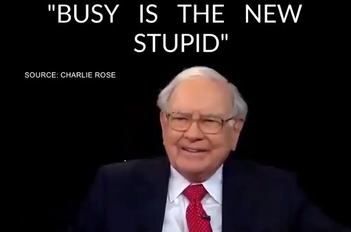 Busy Is the New Stupid — February 10, 2019